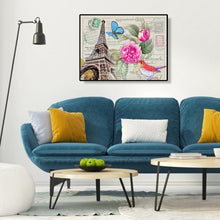 Charger l'image dans la galerie, Timbre de tour - peinture complète de diamant - 40x30cm