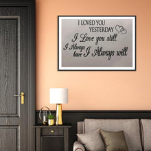 Charger l'image dans la galerie, Phrase - peinture en diamant complet - 40x30cm