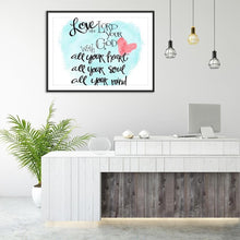 Charger l'image dans la galerie, Phrase - peinture en diamant complet - 40x30cm