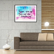 Charger l'image dans la galerie, Phrase - peinture en diamant complet - 40x30cm