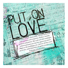 Charger l'image dans la galerie, Lettre d’amour - peinture en diamant complet - 30x30cm