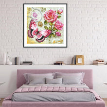 Charger l'image dans la galerie, Fleurs d’animal - peinture de diamant complète - 30x30cm