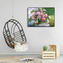 Charger l'image dans la galerie, Fleur - peinture en diamant complet - 40x30cm