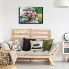 Charger l'image dans la galerie, Fleur - peinture en diamant complet - 40x30cm