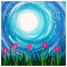 Charger l'image dans la galerie, Halos fantastiques - peinture diamant pleine - 30x30cm