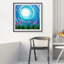 Charger l'image dans la galerie, Halos fantastiques - peinture diamant pleine - 30x30cm