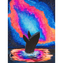 Charger l'image dans la galerie, Dolphin - peinture en diamant complet - 40x30cm