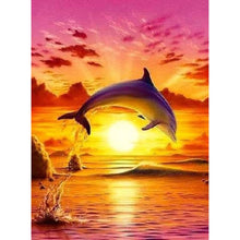 Charger l'image dans la galerie, Dolphin - peinture en diamant complet - 40x30cm