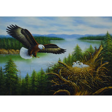 Charger l'image dans la galerie, Aigle - peinture en diamant complet - 30x40cm
