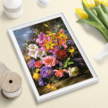 Charger l'image dans la galerie, Fleur - peinture en diamant complet - 30x40cm