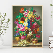 Charger l'image dans la galerie, Fleur - peinture en diamant complet - 30x40cm