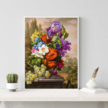 Charger l'image dans la galerie, Fleur - peinture en diamant complet - 30x40cm