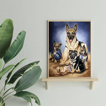 Charger l'image dans la galerie, Chien - peinture en diamant complet - 30x40cm