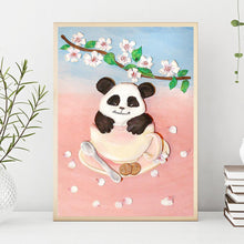 Charger l'image dans la galerie, Panda - peinture en diamant complet - 30x40cm
