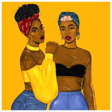 Charger l'image dans la galerie, Beauté - peinture en diamant complet - 30x30cm