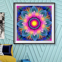 Charger l'image dans la galerie, Fleurs magnifiques - peinture en diamant complet - 30x30cm
