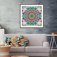 Charger l'image dans la galerie, Fleurs magnifiques - peinture en diamant complet - 30x30cm