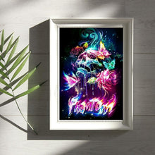 Charger l'image dans la galerie, Crâne magnifique - diamant rond complet -