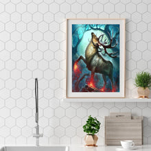 Charger l'image dans la galerie, Cerf de nouveauté - peinture en diamant complet - 30x40cm