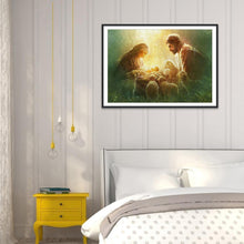 Charger l'image dans la galerie, Bébé d’amour - peinture en diamant complet - 40x30cm