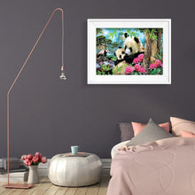 Charger l'image dans la galerie, Panda - peinture en diamant complet - 40x30cm