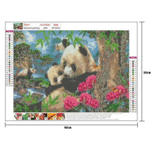 Charger l'image dans la galerie, Panda - peinture en diamant complet - 40x30cm