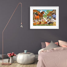 Charger l'image dans la galerie, Cheval - peinture en diamant complet - 40x30cm