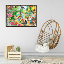 Charger l'image dans la galerie, Amoureux doux - peinture en diamant complet - 40x30cm