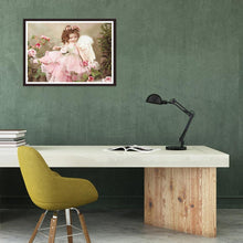 Charger l'image dans la galerie, Ange de fille - peinture complète de diamant - 30x40cm