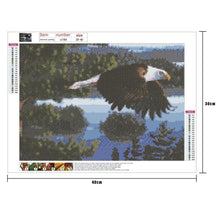 Charger l'image dans la galerie, Aigle - peinture en diamant complet - 30x40cm