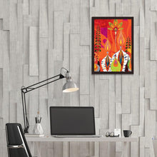 Charger l'image dans la galerie, Arbre abstrait - peinture en diamant complet - 30x40cm