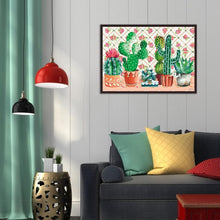 Charger l'image dans la galerie, Cactus - peinture diamant pleine - 30x40cm