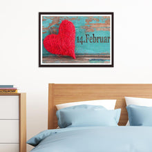 Charger l'image dans la galerie, Coeur - peinture en diamant complet - 30x40cm