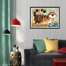Charger l'image dans la galerie, Chat animal - peinture complète de diamant - 30x40cm