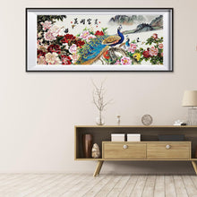 Charger l'image dans la galerie, Fortune de fleur - diamant rond complet - 100x40cm