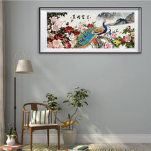 Charger l'image dans la galerie, Fortune de fleur - diamant rond complet - 100x40cm