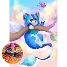 Charger l'image dans la galerie, Animal de fleur - peinture complète de diamant - 30x40cm
