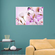 Charger l'image dans la galerie, Fleur de papillon - peinture complète de diamant - 30x40cm