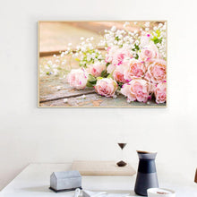 Charger l'image dans la galerie, Fleur de papillon - peinture complète de diamant - 30x40cm