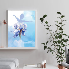 Charger l'image dans la galerie, Fée de fleur - peinture complète de diamant - 30x40cm