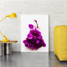 Charger l'image dans la galerie, Fée de fleur - peinture complète de diamant - 30x40cm