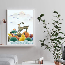 Charger l'image dans la galerie, Cerf - peinture en diamant complet - 30x40cm