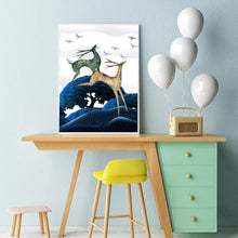 Charger l'image dans la galerie, Cerf - peinture en diamant complet - 30x40cm