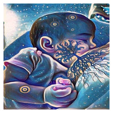 Charger l'image dans la galerie, Arbre d’enfant - peinture complète de diamant - 30x30cm