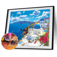 Charger l'image dans la galerie, Château de bord de mer - peinture complète de diamant - 30x40cm