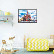 Charger l'image dans la galerie, Vieux château - peinture en diamant complet - 30x40cm