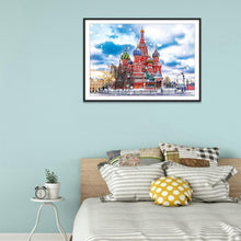 Charger l'image dans la galerie, Vieux château - peinture en diamant complet - 30x40cm