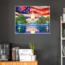 Charger l'image dans la galerie, Drapeau national - peinture en diamant complet - 30x40cm