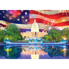 Charger l'image dans la galerie, Drapeau national - peinture en diamant complet - 30x40cm