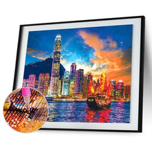 Charger l'image dans la galerie, Paysage marin - peinture en diamant complet - 30x40cm
